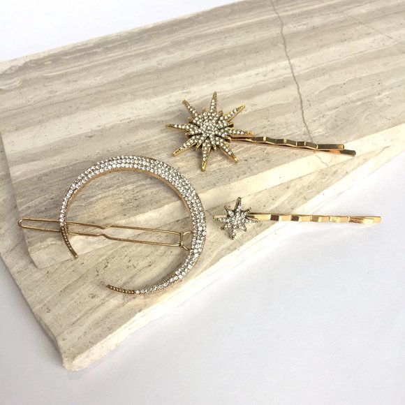 New~ Anthropologie Astria Hair pin Set main image 7